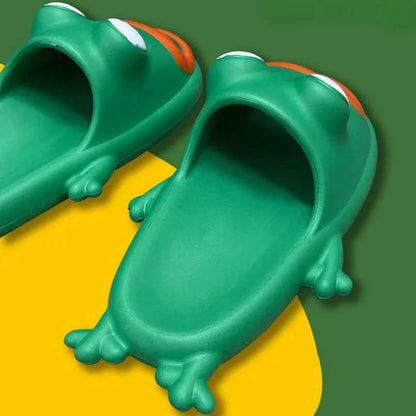 Frog House Slipper Cloud Woman Sandals Flip Flop Toad Soft