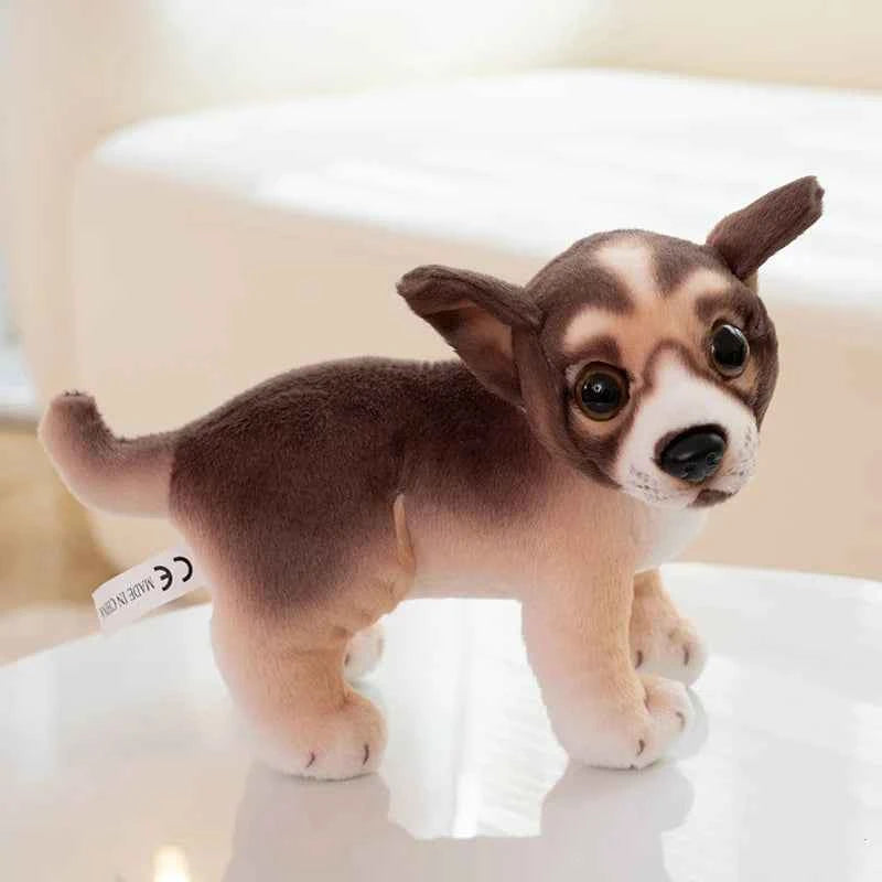 20cm 8 inches Plush Dog Soft Toys Kawaii Baby Dalmatian Bulldog Beagle Chihuahua Stuffed Animal Cute Gift for Girl Boy Xmas
