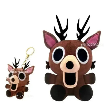 Forest Animal Plush Toy – Elk Deer & Owl Stuffed Doll 2pcs 13