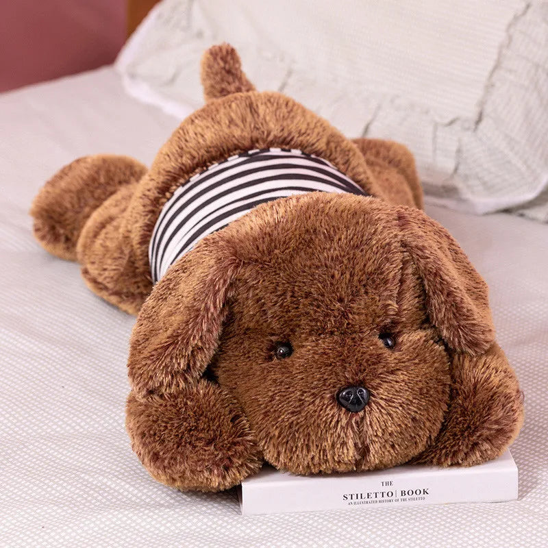 Giant Dog Plush Pillow – Soft Stuffed Animal Body Cushion