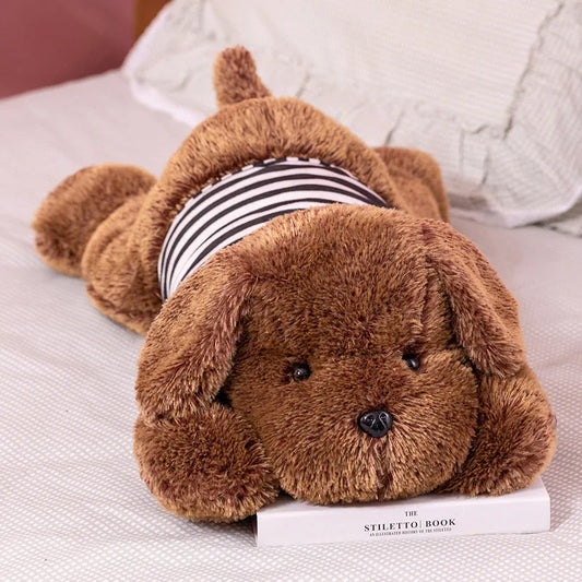 Giant Dog Plush Pillow – Soft Stuffed Animal Body Cushion