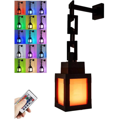 Pixel Design Led Night Light Type-C Rechargeable Remote Rgb 16 RGB Colors