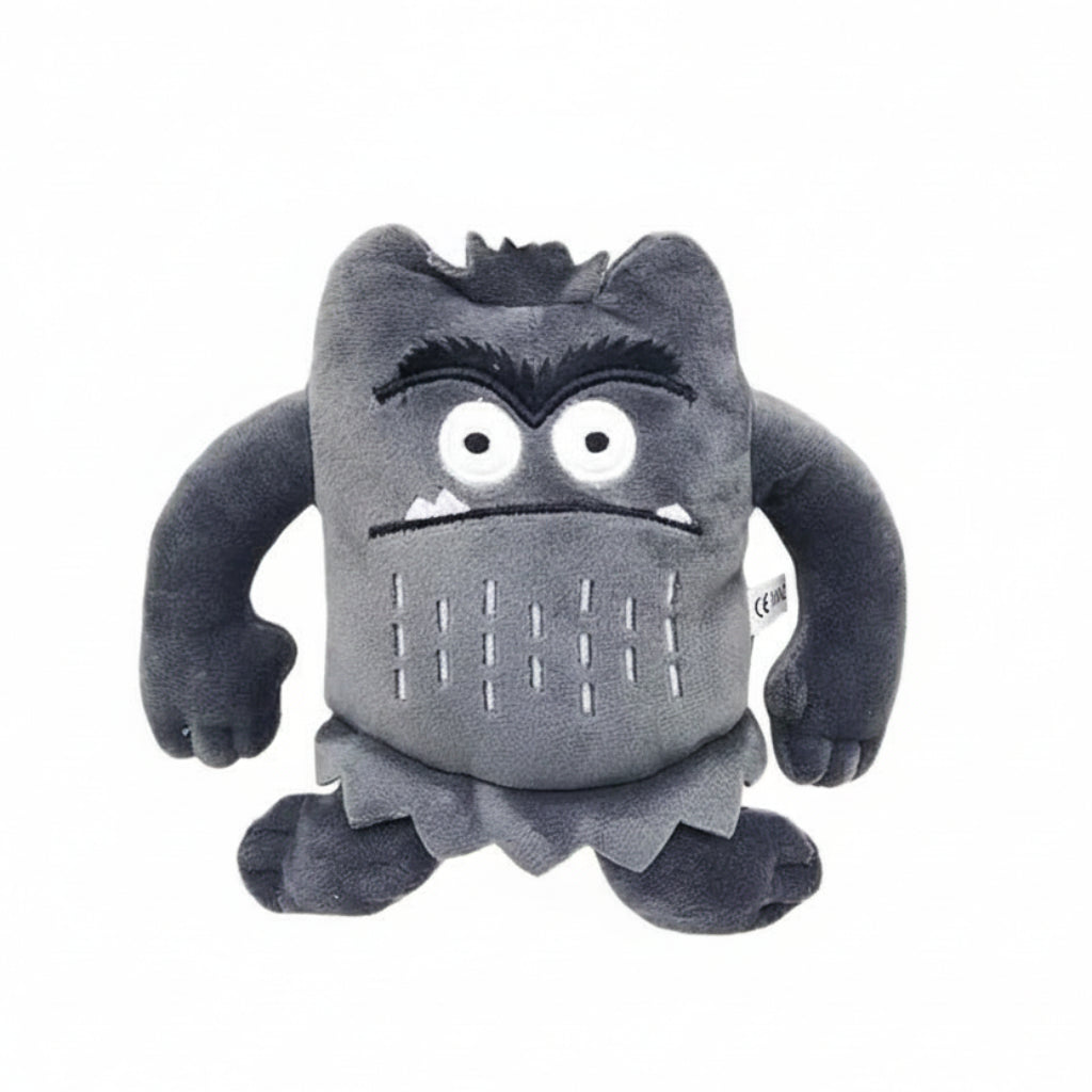 6PCS Kawaii Emotion Monster Plush Toys - 6 Colors Soft Stuffed Animals, Cute Educational Sensory Toys for Kids Birthday Gifts &