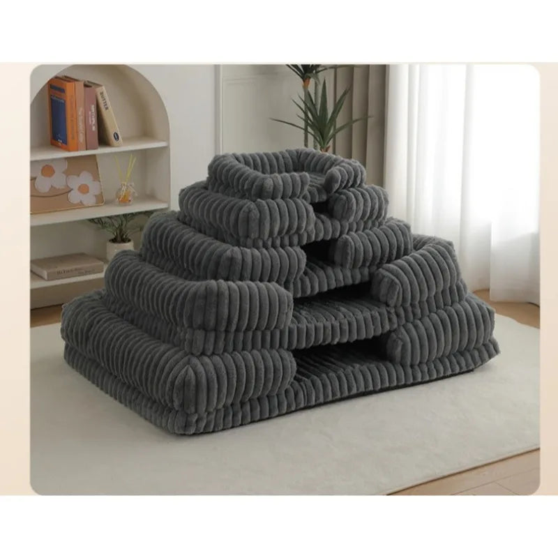 Orthopedic Memory Foam Dog Bed – Waterproof Calming Sofa Bed