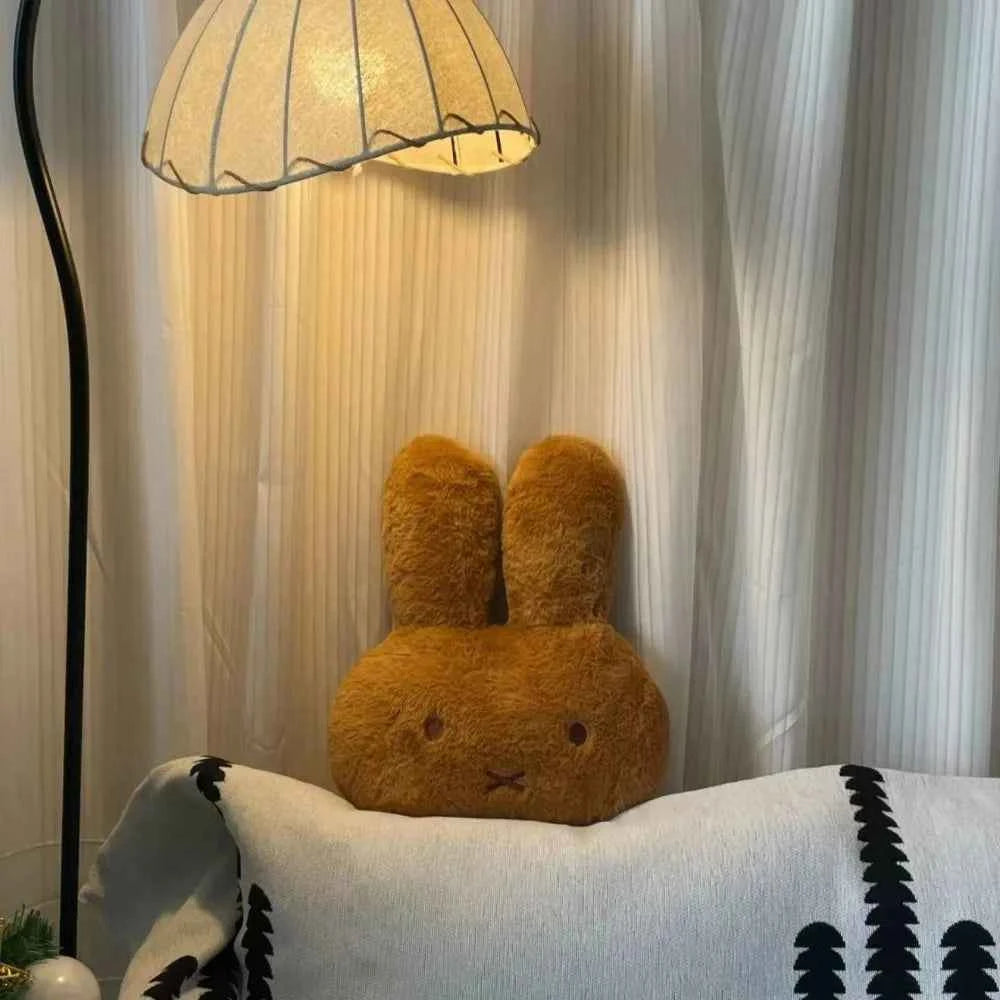 Kawaii Miffy Cute Doll Plush Pillow Soft and Comfortable Plush Material Sofa Cushion Plush Toy Gift