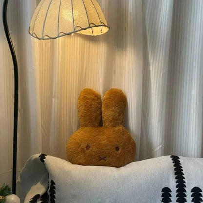 Kawaii Miffy Cute Doll Plush Pillow Soft and Comfortable Plush Material Sofa Cushion Plush Toy Gift