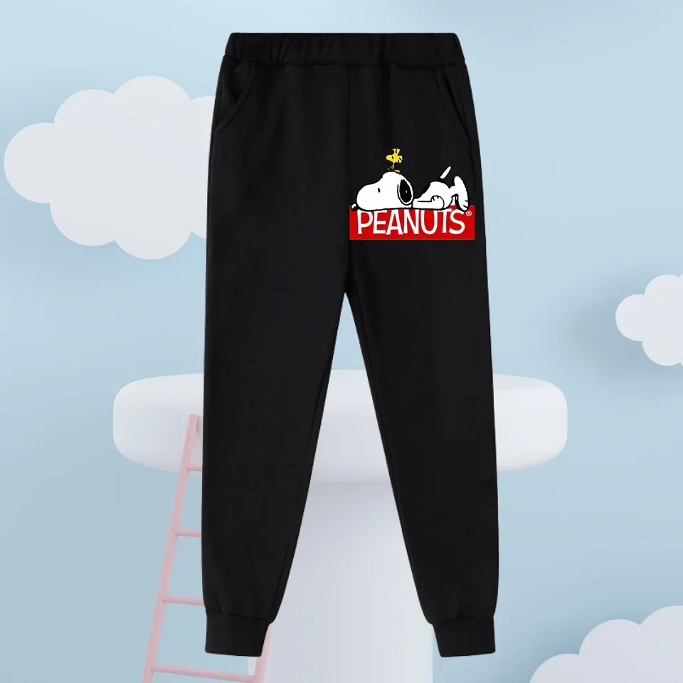 Snoopy Kids Zip-Up Hoodie – Cute Cartoon Winter Sweatshirt P