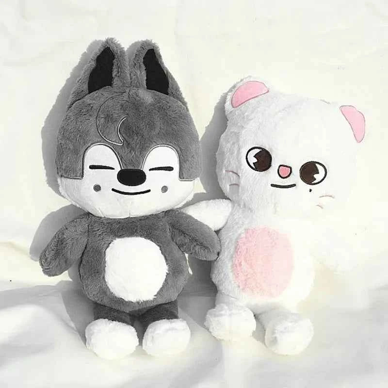 SKZOO Plush Toy 50cm – Kawaii Wolfchan Stuffed Animal Sleeping Pillow (Kpop Gift)