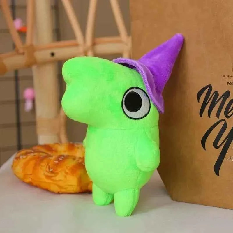 2026 Hot New/Smiling Friends Plush Toy Mr frog Soft Stuffed Toy Kawaii Home Decoration Doll Smiling Friends Gifts Toy for Kids