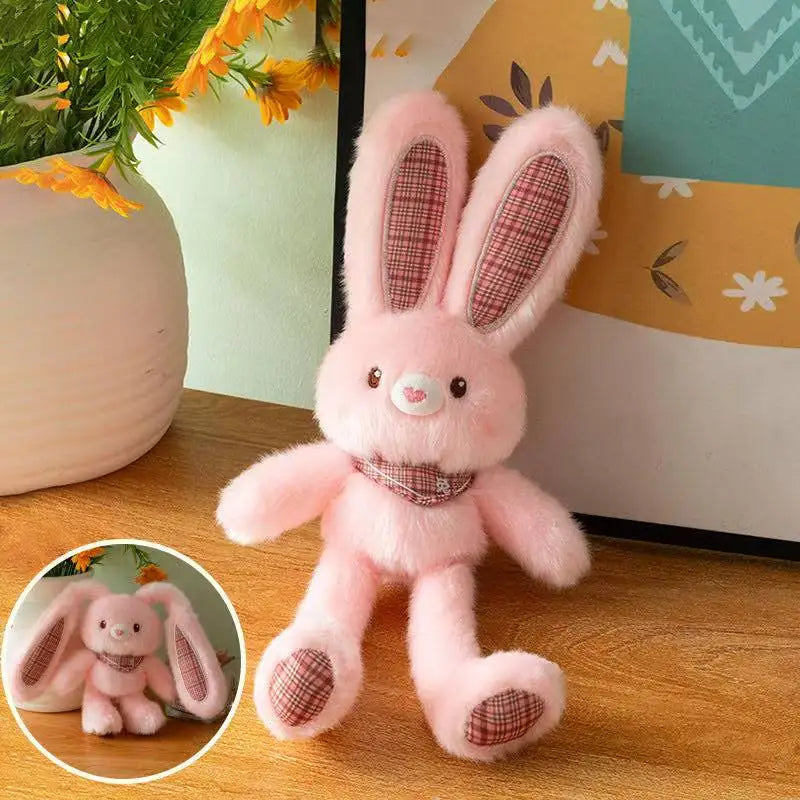 Kawaii Little Rabbit Plush Doll – Handmade Anime Style Stuffed Toy
