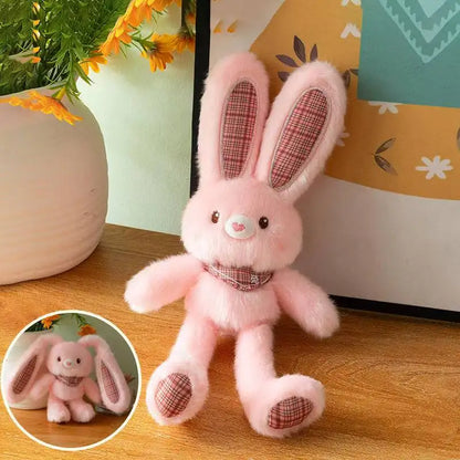 Kawaii Little Rabbit Plush Doll – Handmade Anime Style Stuffed Toy