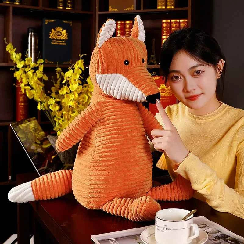 Kawaii Fox Plush Doll - Soft Stuffed Animal Inspired by Hidden Love Drama, 3 Sizes