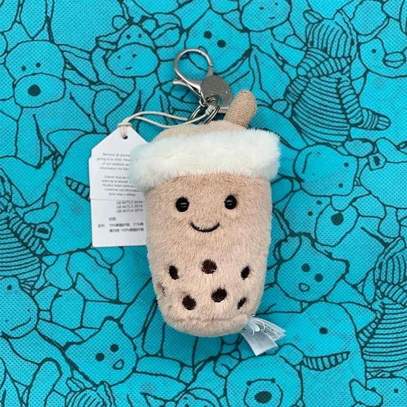 Marshmallow Plush Toy, Mini Cherry Charm, Jellyfish Plush Toy, Watermelon, Sunflower, JC Sour Pickle Bag Charm