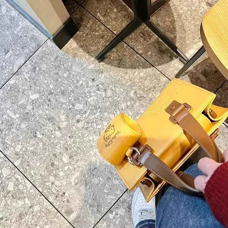 Hello Kitty Anime Crossbody Bag - Kawaii Shoulder Handbag Premium Texture