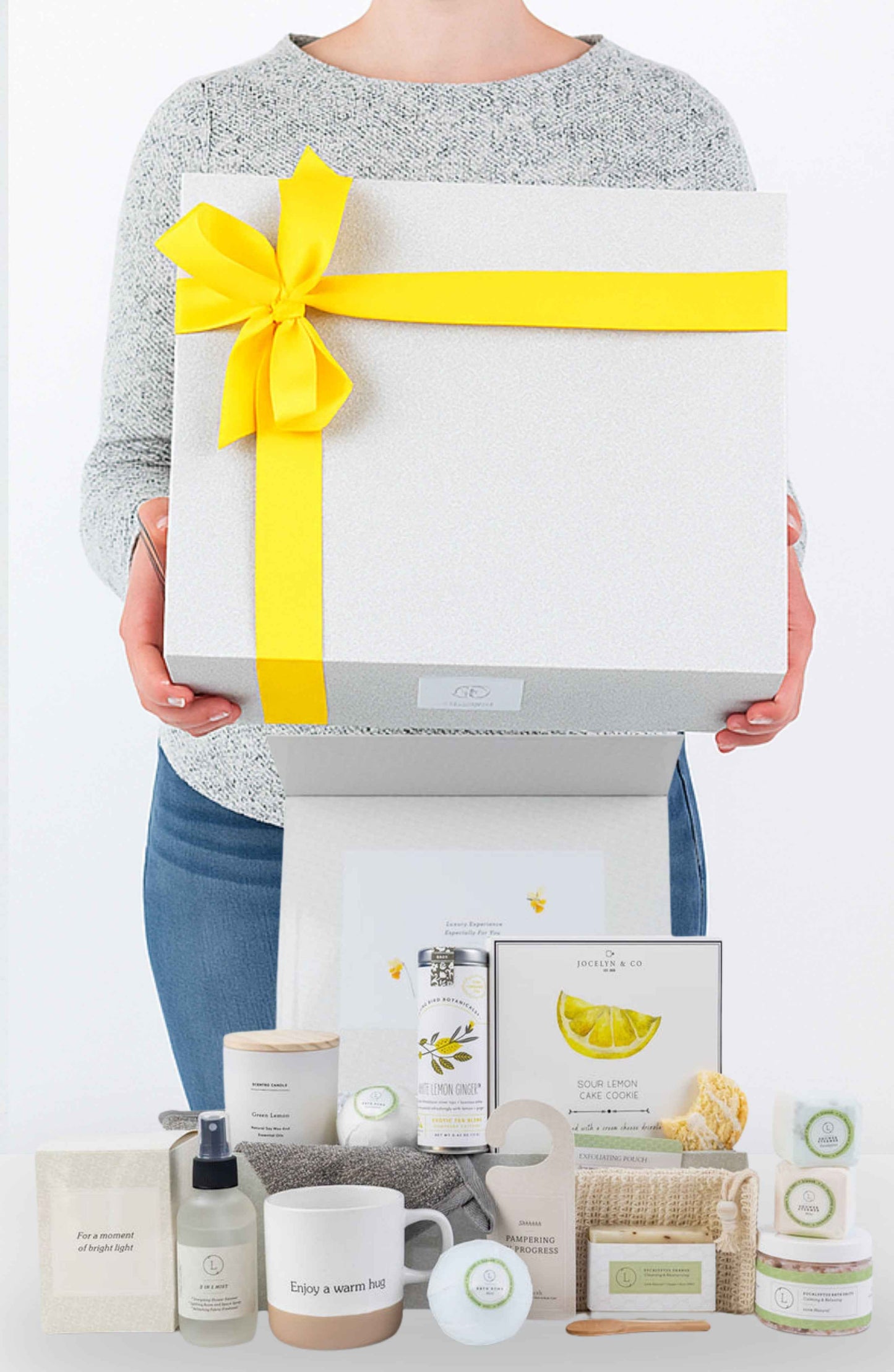 Get Well Gift Basket, All Natural Care Package