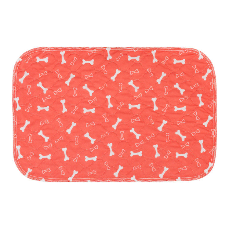 Three-layer Waterproof Pet Absorbent Pad Red S