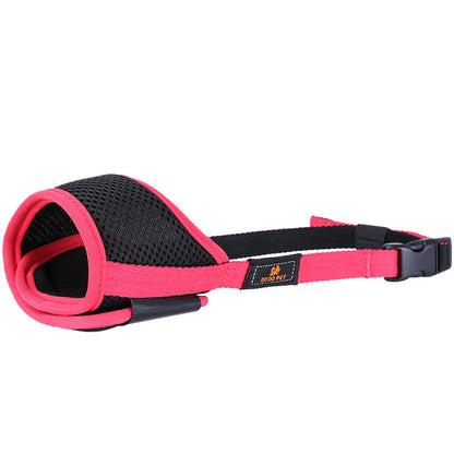 Mouth Cover To Prevent Eating Indiscriminately Large Labrador Dog Red