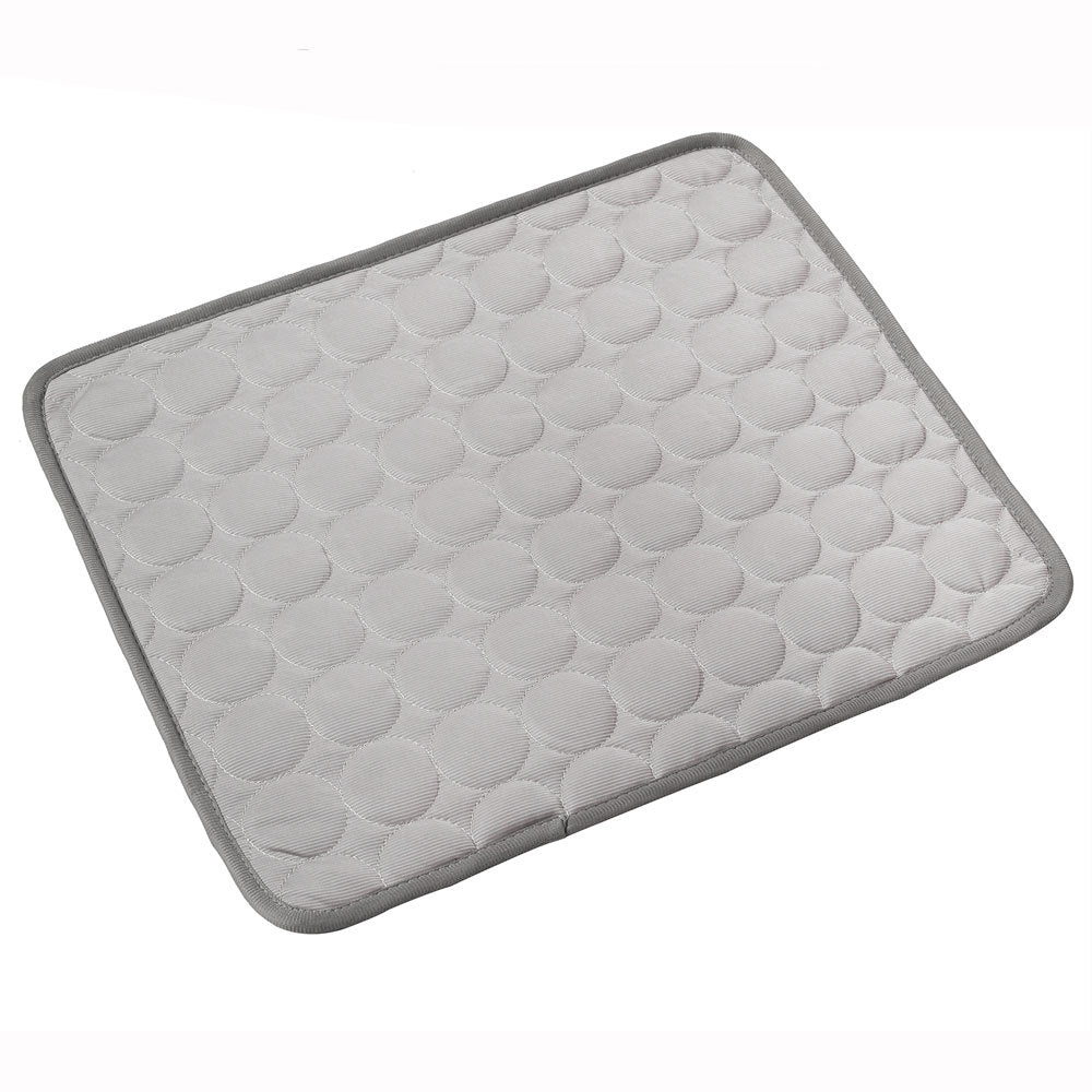 Dog Cooling Mat Summer Pets Cold Bed Extra Large For Small Big Dogs Pet Accessories Cat Durable Blanket Sofa Cat Ice Pad Blanket Pet Products Gray