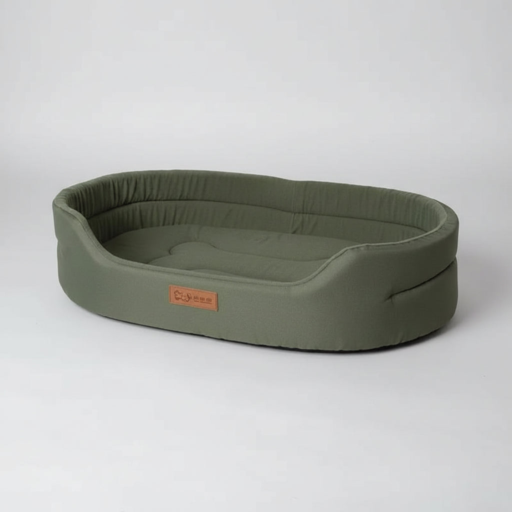 Oxford Cloth Dog Bed Mat – Moisture-Resistant Pet Mattress with Sponge Filling