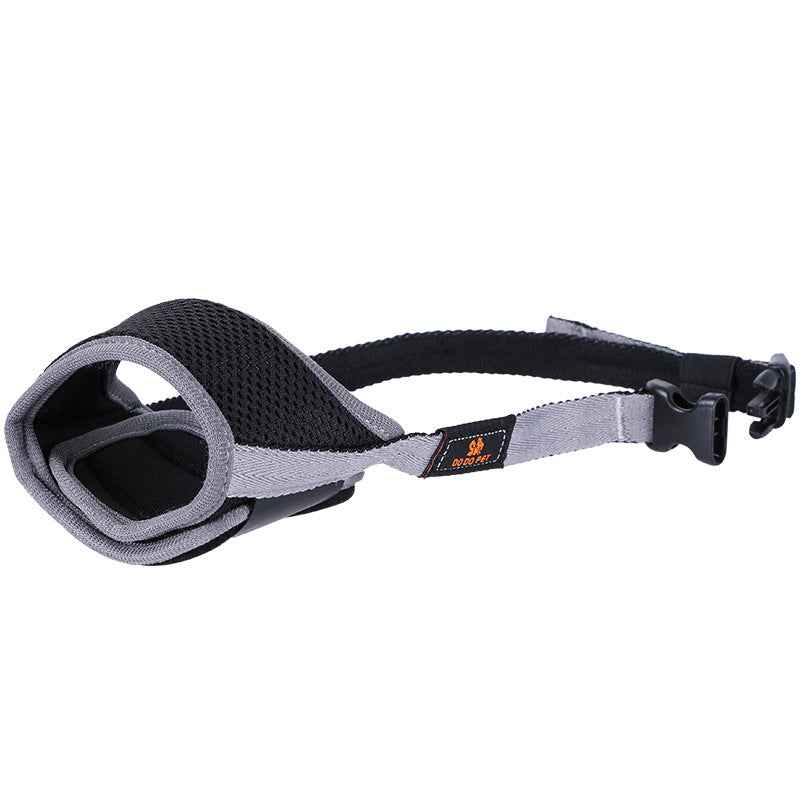 Mouth Cover To Prevent Eating Indiscriminately Large Labrador Dog Grey