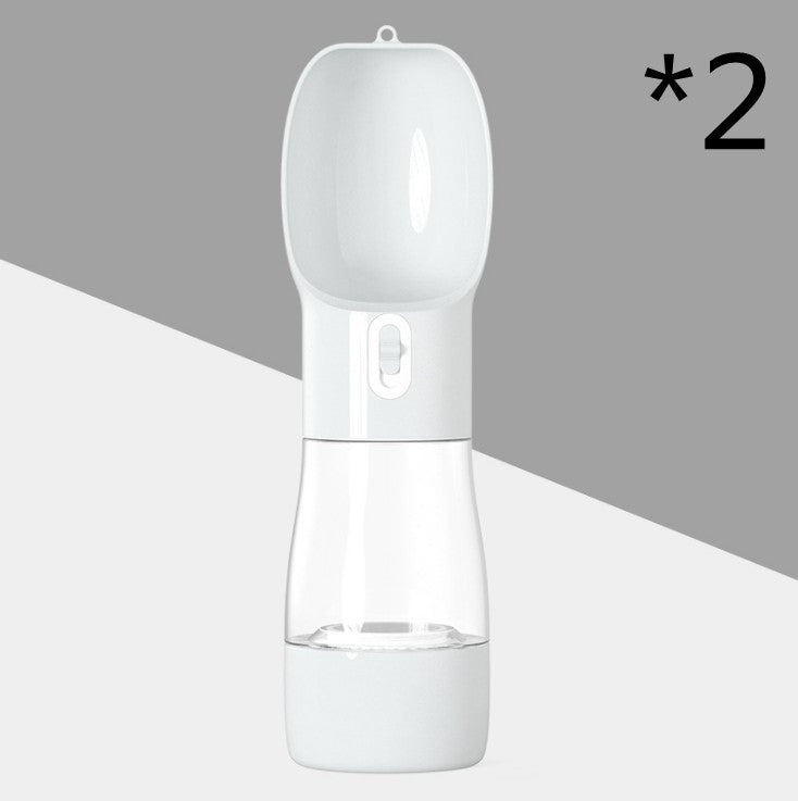 Traveling Out Portable Dog Water Dispenser 2pc Grey