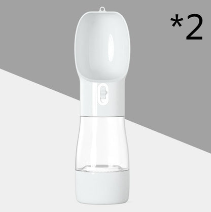 Traveling Out Portable Dog Water Dispenser 2pc Grey