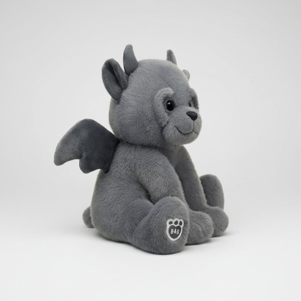 gargoyle teddy bear plush toy 30 cm soft character plush doll for decor and collection