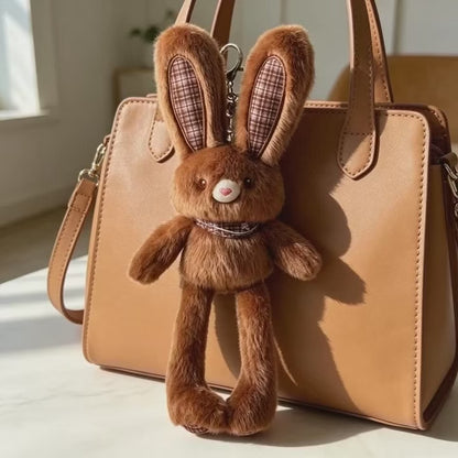 Kawaii Little Rabbit Plush Doll – Handmade Anime Style Stuffed Toy